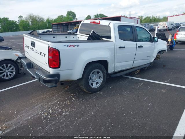 1GCGTBEN6N1127343 Chevrolet Colorado 4wd  Short Box Wt