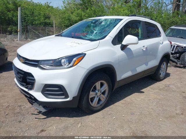 KL7CJPSM1NB569189 Chevrolet Trax Awd Lt