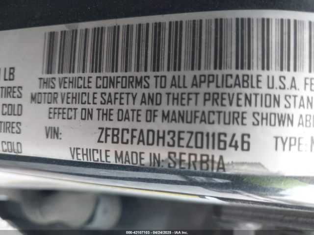 ZFBCFADH3EZ011646 Fiat 500L TREKKING