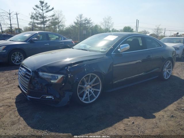 2013 AUDI S5 WAUGGAFR9DA039558 Photo 1