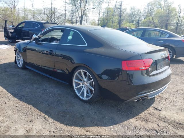 2013 AUDI S5 WAUGGAFR9DA039558 Photo 2