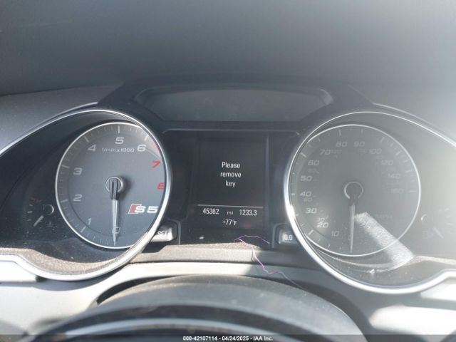 2013 AUDI S5 WAUGGAFR9DA039558 Photo 6