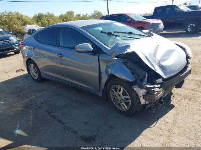 Auction sale of the 2016 Hyundai Elantra Se, vin: 5NPDH4AE0GH667126, lot number: 42107115