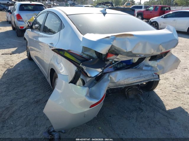5NPDH4AE8FH590181 Hyundai ELANTRA SE