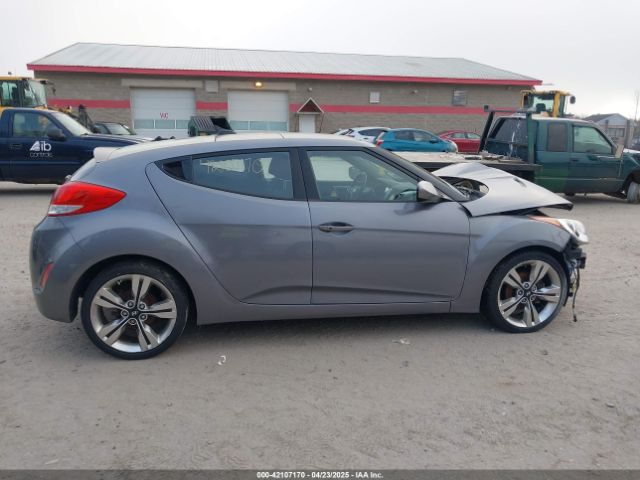 KMHTC6AD5EU183478 Hyundai Veloster Base W/black