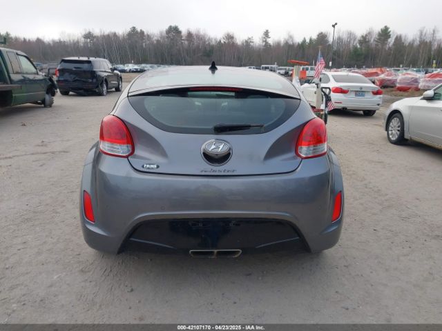 KMHTC6AD5EU183478 Hyundai Veloster Base W/black