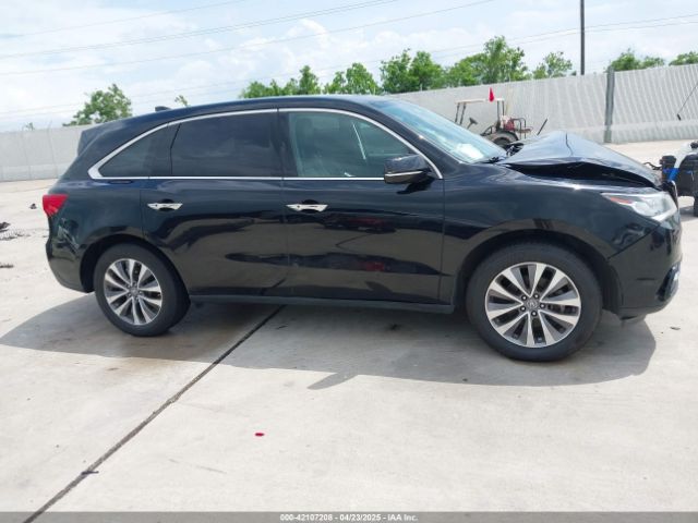 5FRYD3H44FB005534 Acura Mdx Technology Package