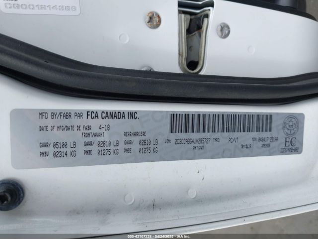 2018 CHRYSLER 300 2C3CCABG4JH285727 Photo 8