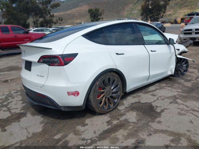 7SAYGDEFXPF809250 Tesla Model Y Performance Dual Motor All-wheel Drive