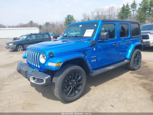 1C4JJXP62PW662268 Jeep Wrangler 4xe Sahara 4x4