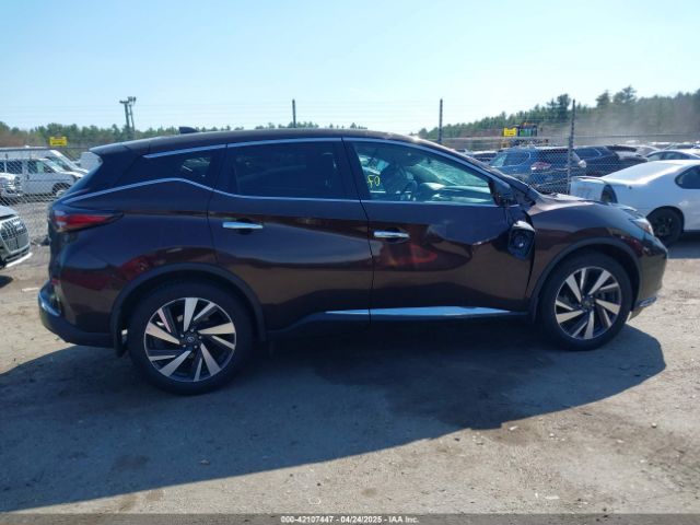 5N1AZ2CS8NC108807 Nissan Murano Sl Intelligent Awd