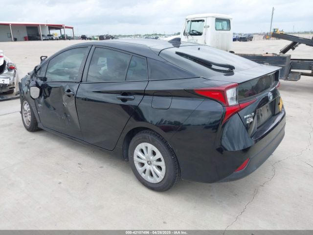 2019 TOYOTA PRIUS JTDKARFU0K3095844 Photo 2