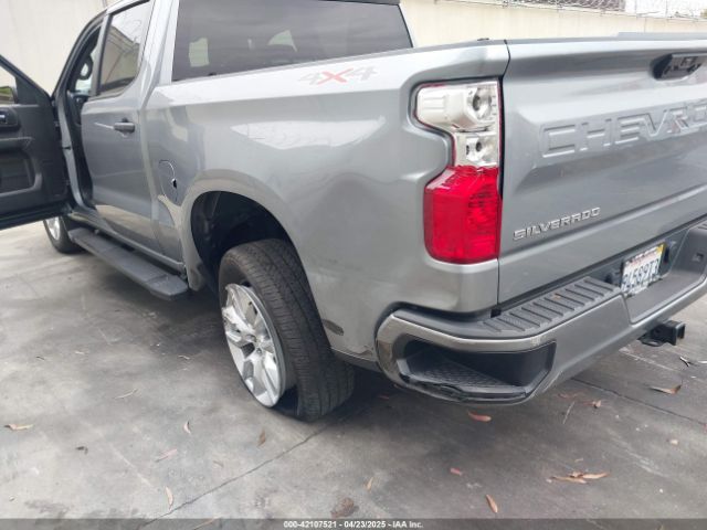 3GCPDBEKXPG221524 Chevrolet Silverado 1500 4wd  Short Bed Custom