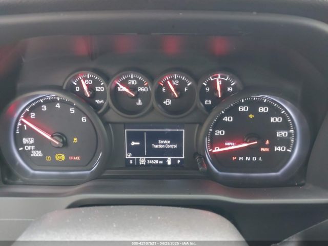 3GCPDBEKXPG221524 Chevrolet Silverado 1500 4wd  Short Bed Custom