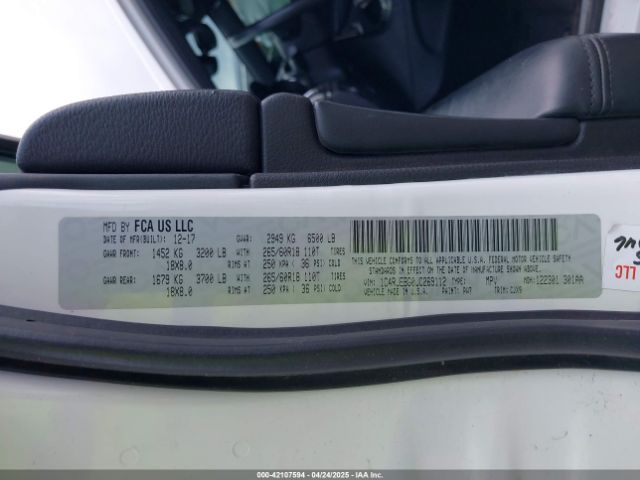 2018 JEEP GRAND CHEROKEE 1C4RJEBG0JC269112 Photo 8