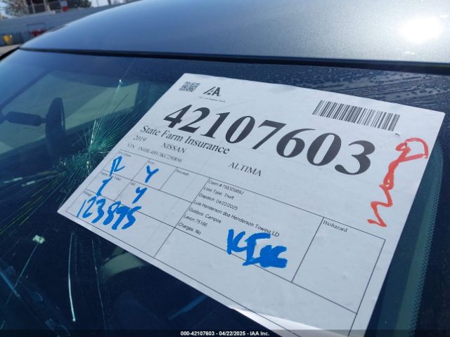 1N4BL4BV3KC250856 Nissan Altima 2.5 S