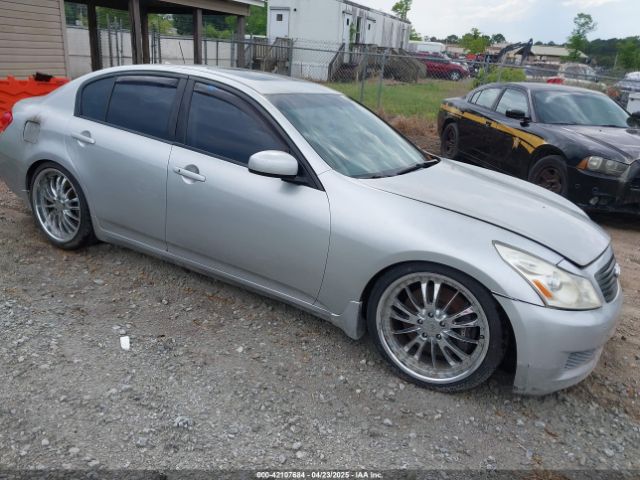 Auction sale of the 2007 Infiniti G35x, vin: JNKBV61F47M813245, lot number: 42107684