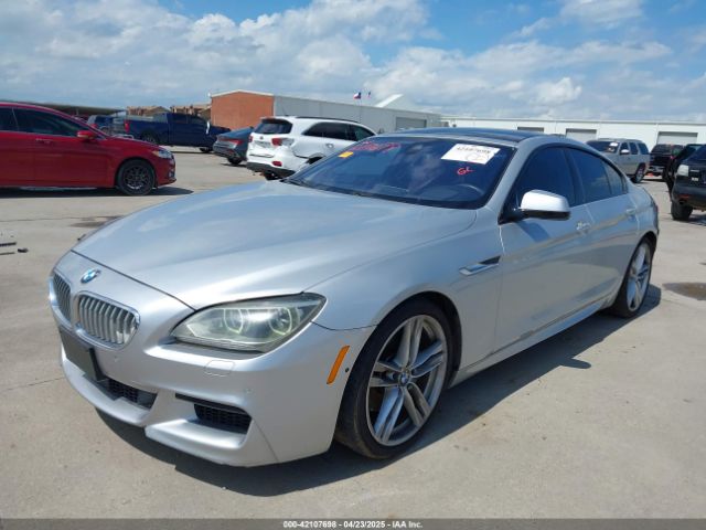 2015 BMW 650I GRAN COUPE WBA6B2C55FGB99196 Photo 1