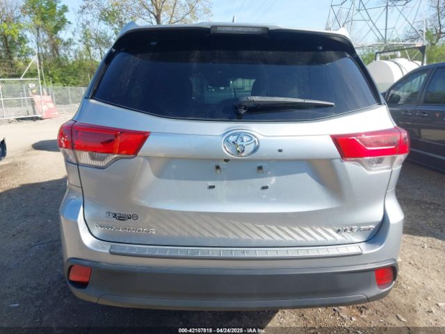 5TDJZRFH5JS527249 Toyota Highlander Xle