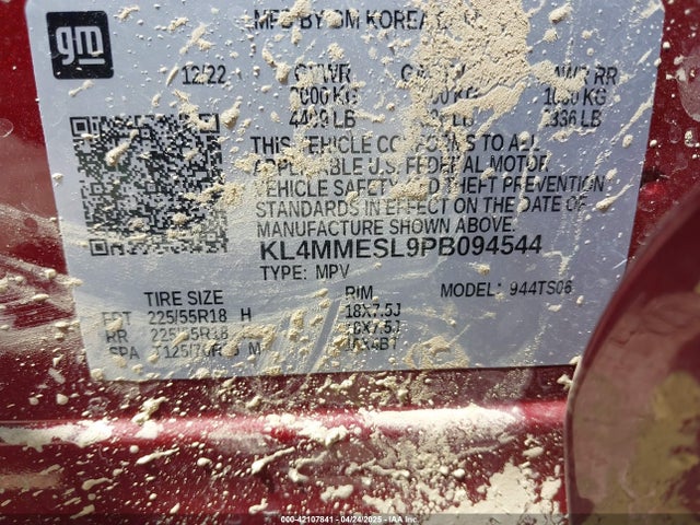 Buick Encore Gx Select Awd 2023 KL4MMESL9PB094544 Image 9