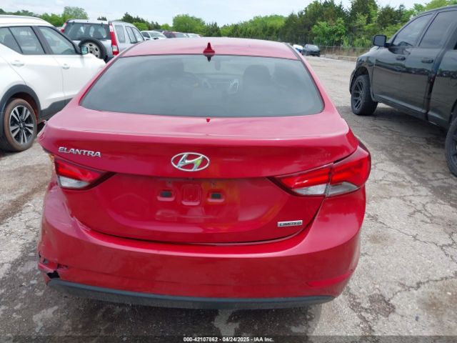 KMHDH4AE3FU454526 Hyundai Elantra Limited