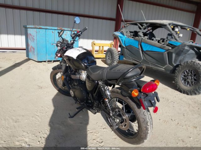 2018 TRIUMPH MOTORCYCLE BONNEVILLE SMTD40HL2JT846183 Photo 2