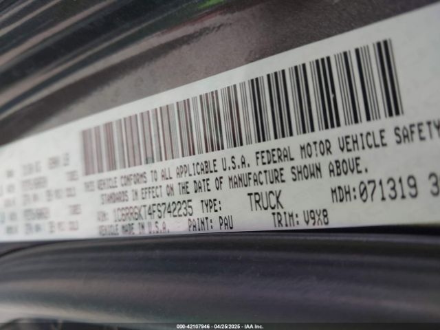 2015 RAM 1500 1C6RR6KT4FS742235 Photo 8