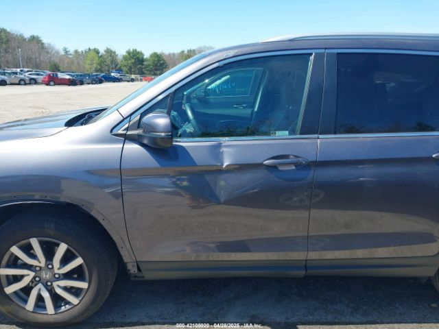 5FNYF6H59MB016354 Honda Pilot Awd Ex-l