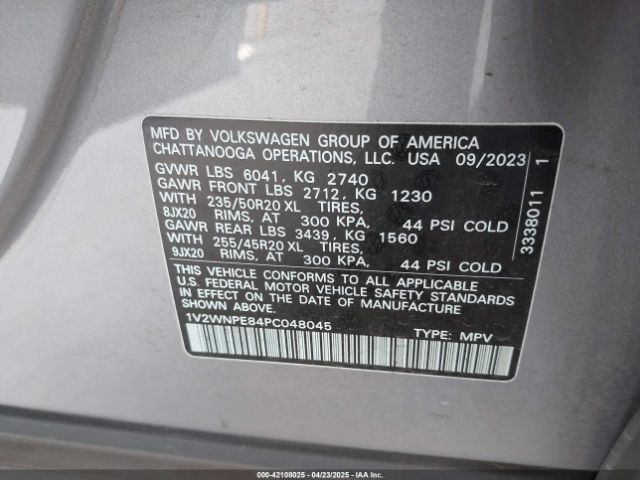 2023 VOLKSWAGEN ID.4 1V2WNPE84PC048045 Photo 8