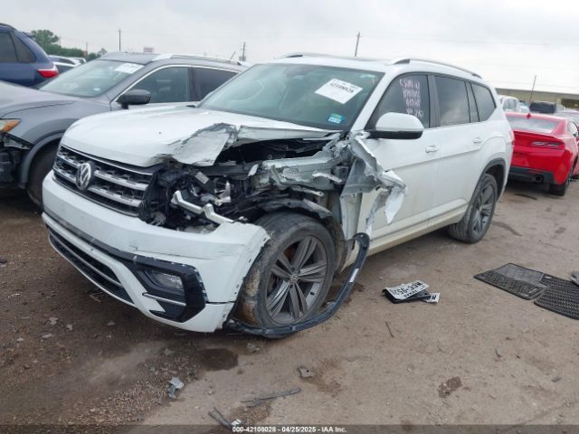 1V2XR2CA1KC512967 Volkswagen Atlas 3.6l V6 Se W/technology R-line