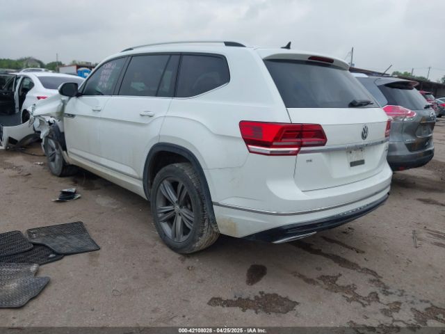 1V2XR2CA1KC512967 Volkswagen Atlas 3.6l V6 Se W/technology R-line