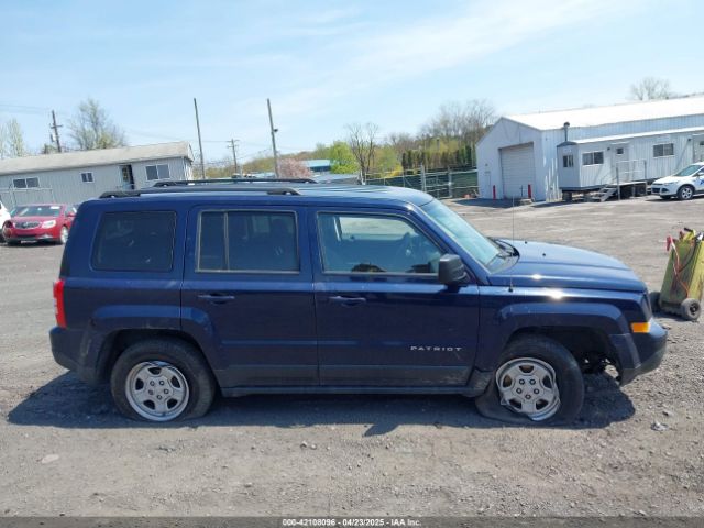 1C4NJPBA5FD280680 Jeep Patriot Sport