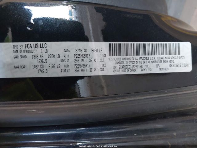 2018 DODGE GRAND CARAVAN 2C4RDGEG1JR202136 Photo 8