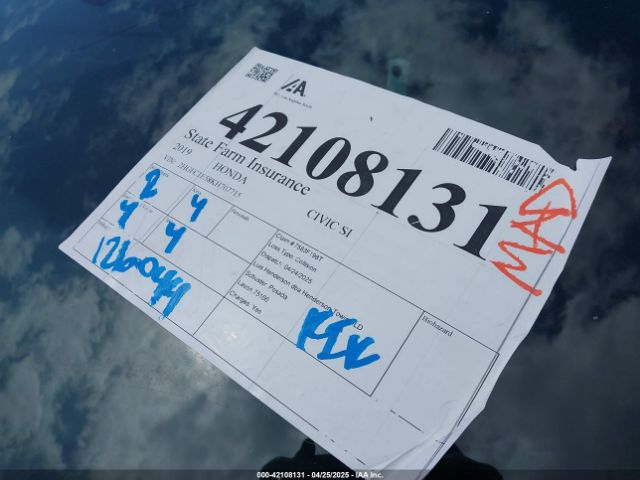 2HGFC1E58KH707715 Honda CIVIC SI