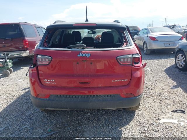 3C4NJDCB7KT596110 Jeep Compass Limited 4x4