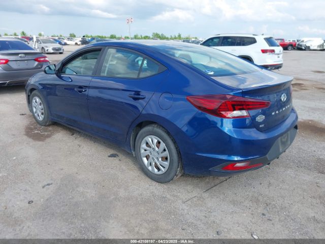 5NPD74LFXLH509802 Hyundai ELANTRA SE