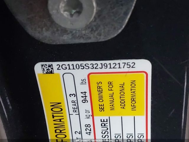 2G1105S32J9121752 Chevrolet IMPALA 1LT