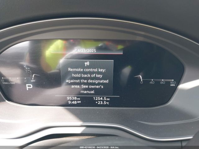 WAUDACF58SA006013 Audi A5 Sportback Premium 45 Tfsi S Line Quattro S Tronic