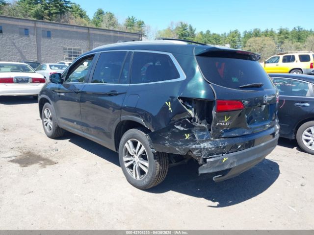 5FNYF6H59GB099434 Honda Pilot Ex-l