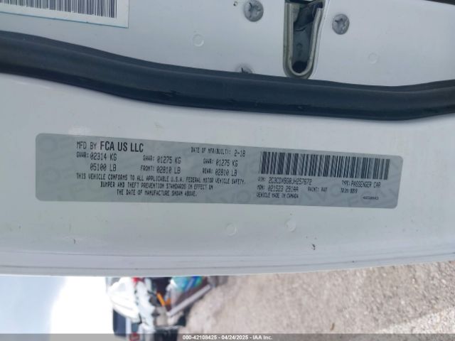 2C3CDXBG8JH257672 Dodge Charger Sxt Rwd