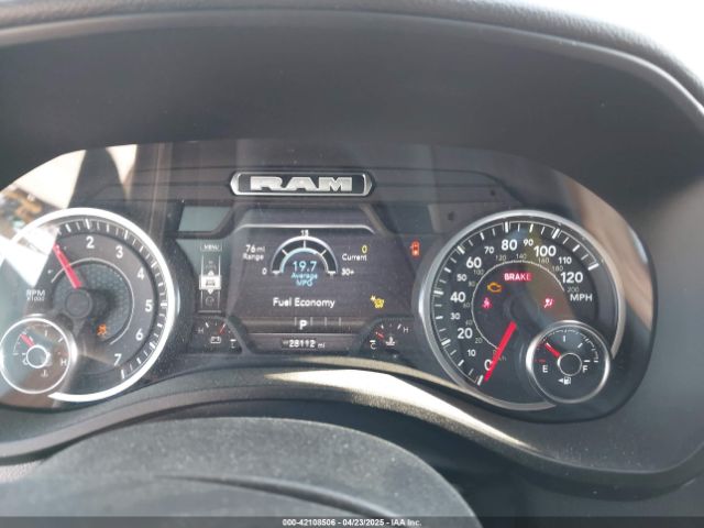 1C6RRFFG1SN538059 RAM 1500 Big Horn  4x4 5'7 Box