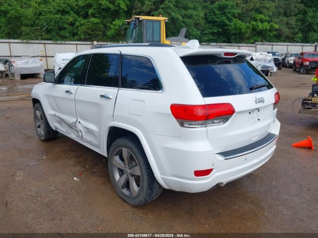 1C4RJECG2GC423763 Jeep Grand Cherokee Overland