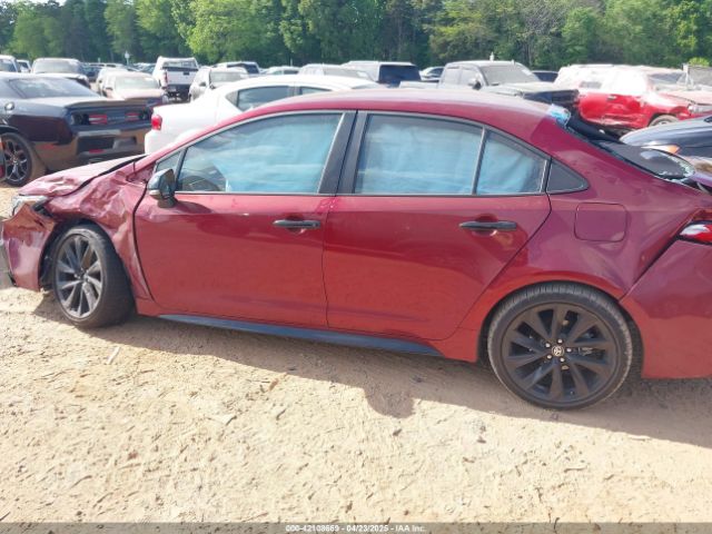 5YFS4MCE3NP112056 Toyota Corolla Se Nightshade Edition