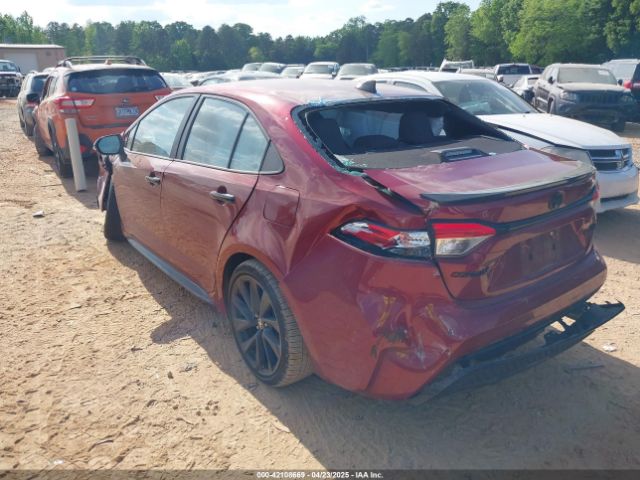 5YFS4MCE3NP112056 Toyota Corolla Se Nightshade Edition