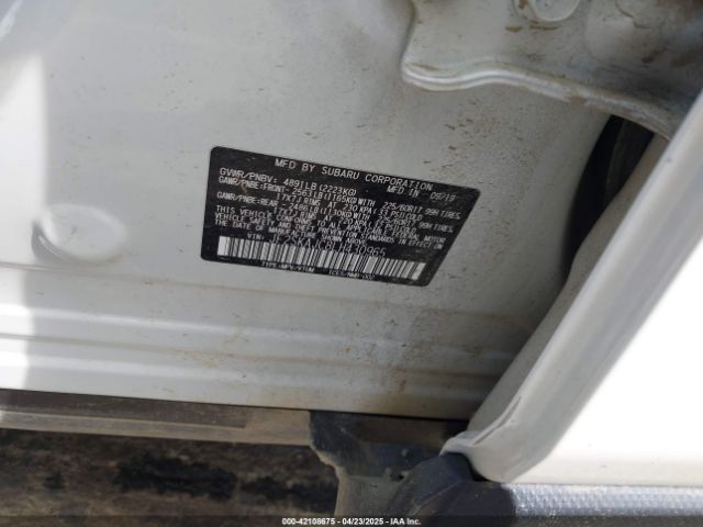 JF2SKAJC8LH430965 Subaru Forester Premium
