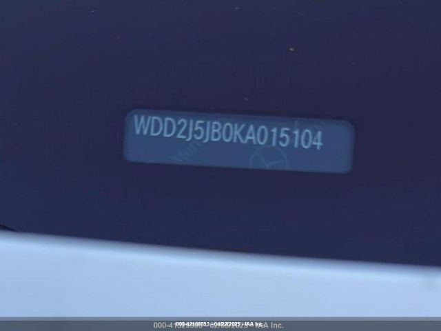 WDD2J5JB0KA015104 Mercedes-Benz CLS 450