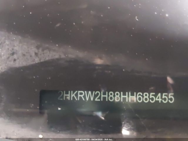 2HKRW2H88HH685455 Honda Cr-v Ex-l/ex-l Navi