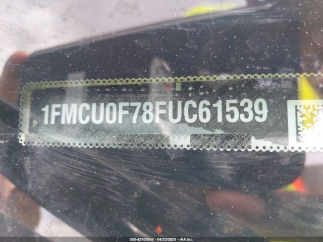 1FMCU0F78FUC61539 Ford ESCAPE S