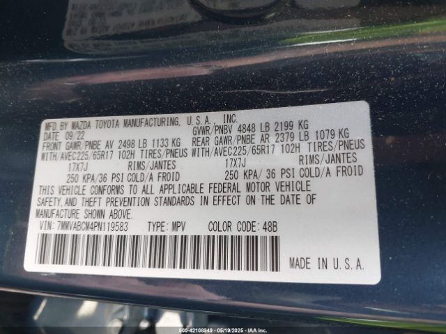 7MMVABCM4PN119583 Mazda Cx-50 2.5 S Preferred Plus