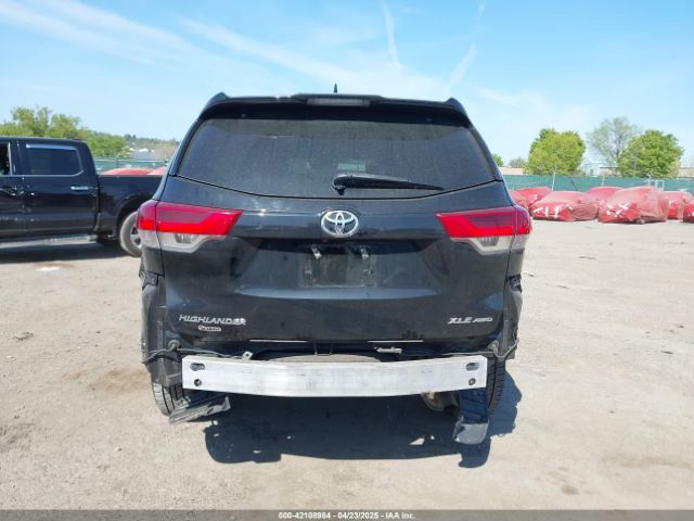 5TDJZRFH5KS987111 Toyota Highlander Xle